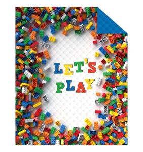 Prikrývka na posteľ Kocky Lets Play