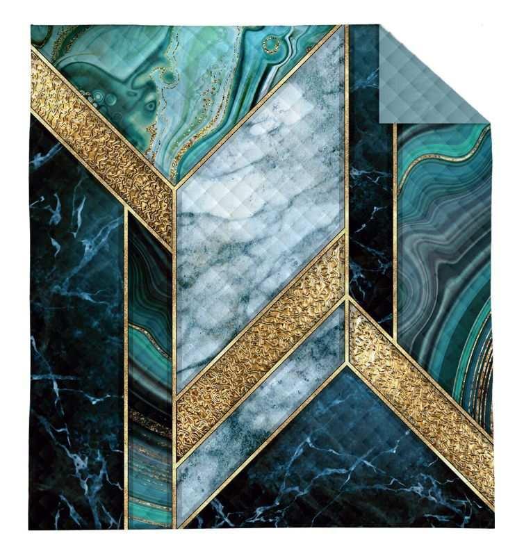 Přehoz na postel Minerál gold