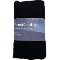 Prestieradlo Jersey Čierna