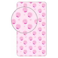 Prestieradlo Peppa Pig , Barva - Ružová , Rozměr textilu - 90x200