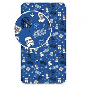 Plachta Star Wars blue galaxy , Rozměr textilu - 90x200