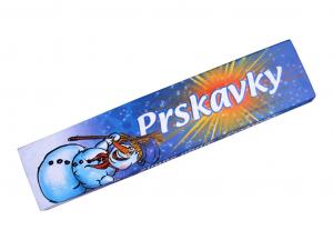 Prskavky 16 cm sáčok 10 ks , Barva - Barevná