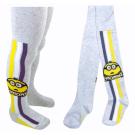 PUNČOCHÁČE MIMONI , Velikost punčocháčů - 128/134 , Barva - Šedá