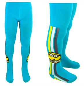 PUNČOCHÁČE MIMONI , Velikost punčocháčů - 128/134 , Barva - Tyrkysová