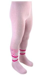 Pančucháče Peppa Pig , Velikost punčocháčů - 110/116 , Barva - Ružová