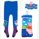 PUNČOCHÁČE PEPPA PIG GEORGE , Velikost punčocháčů - 110/116 , Barva - Modrá