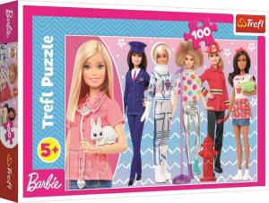 PUZZLE BARBIE 100 dielikov , Barva - Barevná