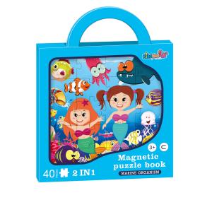 Puzzle magnetické - oceán , Barva - Barevná