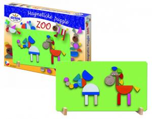 Puzzle magnetické - ZOO , Barva - Barevná