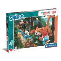 PUZZLE Šmolkovia 180 dielikov , Barva - Barevná