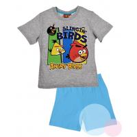 Pyžamo ANGRY BIRDS , Velikost - 104 , Barva - Světlo modrá