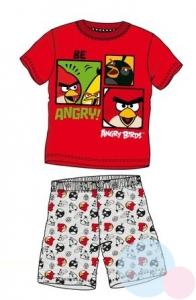 PYŽAMO Angry Birds , Barva - Šedo-červená