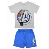 Pyžamo Avengers , Velikost - 110 , Barva - Šedo-modrá