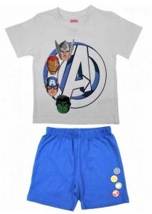 Pyžamo Avengers , Barva - Šedo-modrá