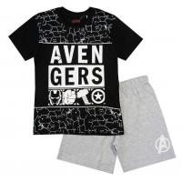 pyžamo Avengers , Velikost - 140 , Barva - Černo-šedá