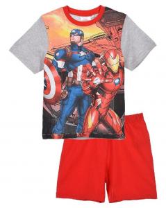 Pyžamo Avengers , Barva - Šedo-červená