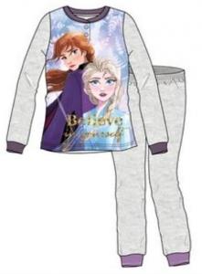PYŽAMO FROZEN Anna a Elsa , Velikost - 98 , Barva - Šedá