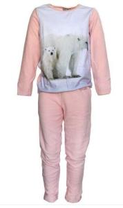 Pyžamo medveď USHUAIA , Velikost - 98 , Barva - Ružová