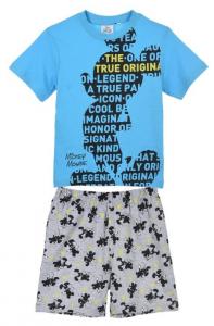 PYŽAMO MICKEY , Velikost - 98 , Barva - Šedo-modrá