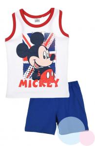 Pyžamo Mickey , Barva - Bielo-modrá