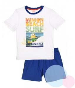 PYŽAMO MIMONI surf , Velikost - 98 , Barva - Bielo-modrá