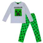 Pyžamo Minecraft , Barva - Šedo-zelená