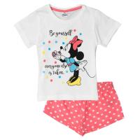 PYŽAMO MINNIE Disney , Velikost - 104 , Barva - Ružovo-biela