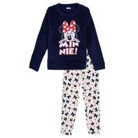 Pyžamo MINNIE Mouse fleec , Dospělé velikosti - M , Barva - Bielo-modrá