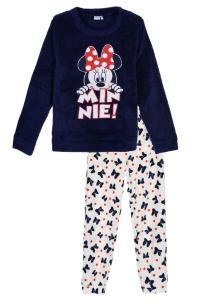 Pyžamo MINNIE Mouse fleec , Barva - Bielo-modrá