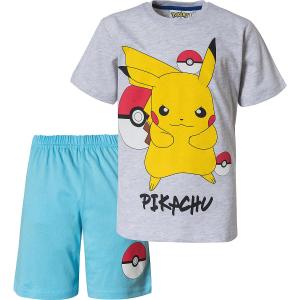 PYŽAMO POKÉMON Pikachu , Velikost - 110 , Barva - Šedo-modrá