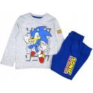 Pyžamo Sonic , Velikost - 104 , Barva - Šedo-modrá