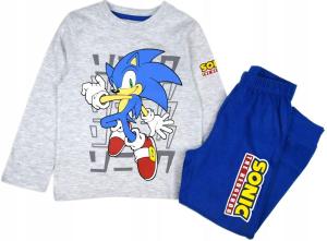 Pyžamo Sonic , Velikost - 104 , Barva - Šedo-modrá