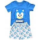 Pyžamo Sonic , Velikost - 98 , Barva - Modro-šedá