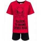 Pyžamo Spiderman , Velikost - 104 , Barva - Červeno-černá