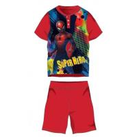 Pyžamo Spiderman , Velikost - 140 , Barva - Červená