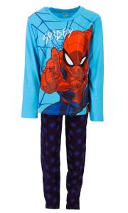 Pyžamo Spiderman pavučina , Velikost - 134/140 , Barva - Tyrkysová