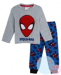 PYŽAMO SPIDERMAN fleec , Barva - Šedo-modrá