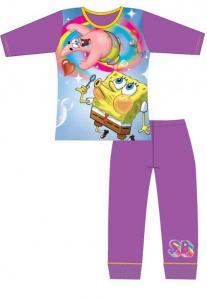 PYŽAMO SPONGEBOB , Barva - Fialová