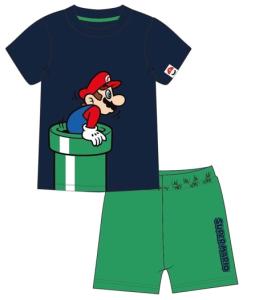 Pyžamo Super Mario , Velikost - 104 , Barva - Zelená