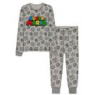 Pyžamo Super Mario , Velikost - 116 , Barva - Šedá