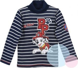 Rolák Paw Patrol pruhy , Barva - Tmavo modrá , Velikost - 98