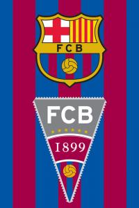 Uterák FC Barcelona pre deti , Rozměr textilu - 40x60
