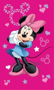 Uterák Minnie Pink , Barva - Malinová , Rozměr textilu - 30x50