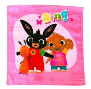 Uterák na tvár Králiček Bing , Barva - Ružová , Rozměr textilu - 30x30