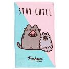 Ručník Pusheen Stay Chill , Barva - Tyrkysová , Rozměr textilu - 30x50