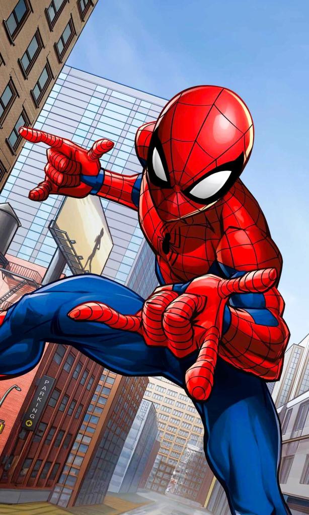 Ručník Spiderman City