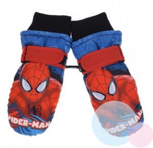 Rukavice Spiderman ski , Barva - Červená