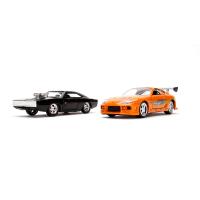 Rychle a zběsile Twin Pack Toyota Supra a Dodge Charger 1:32 , Barva - Barevná