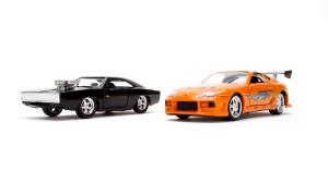 Rychle a zběsile Twin Pack Toyota Supra a Dodge Charger 1:32 , Barva - Barevná