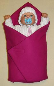 Rýchlozavinovačka pre bábiky , Barva - Tmavo ružová